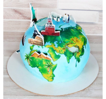 Торт Земной шар