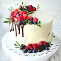 Торт на Международный женский день