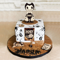 Торт по игре Bendy