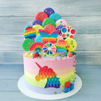 Торт для девочки Симпл димпл