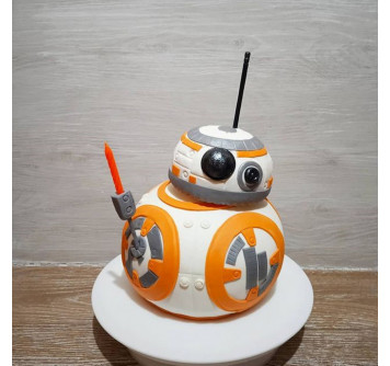 Торт робот BB-8 звездные войны