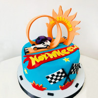 Торт Хот Вилс трек