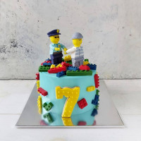Торт Лего Полиция мальчику