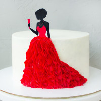 Торт женщине на 8 марта
