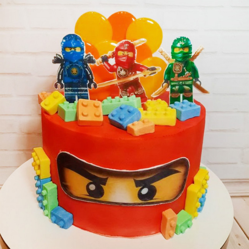 Торт тематика Лего