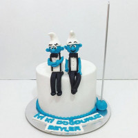 Торт на годик близнецам мальчикам