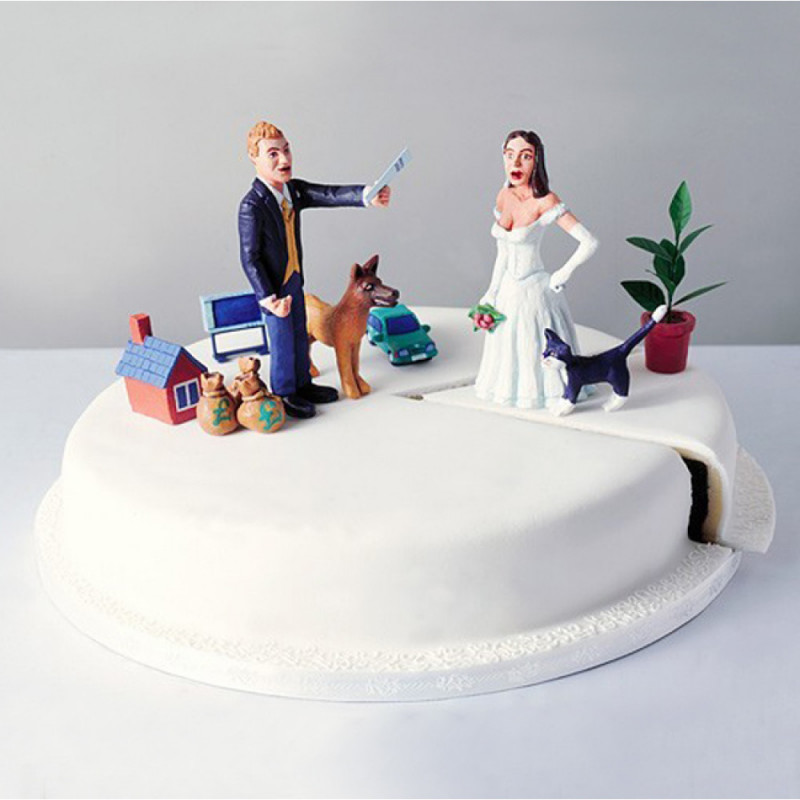 Торт на развод мужчине