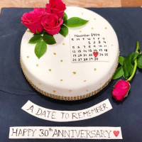 Торт календарь на юбилей