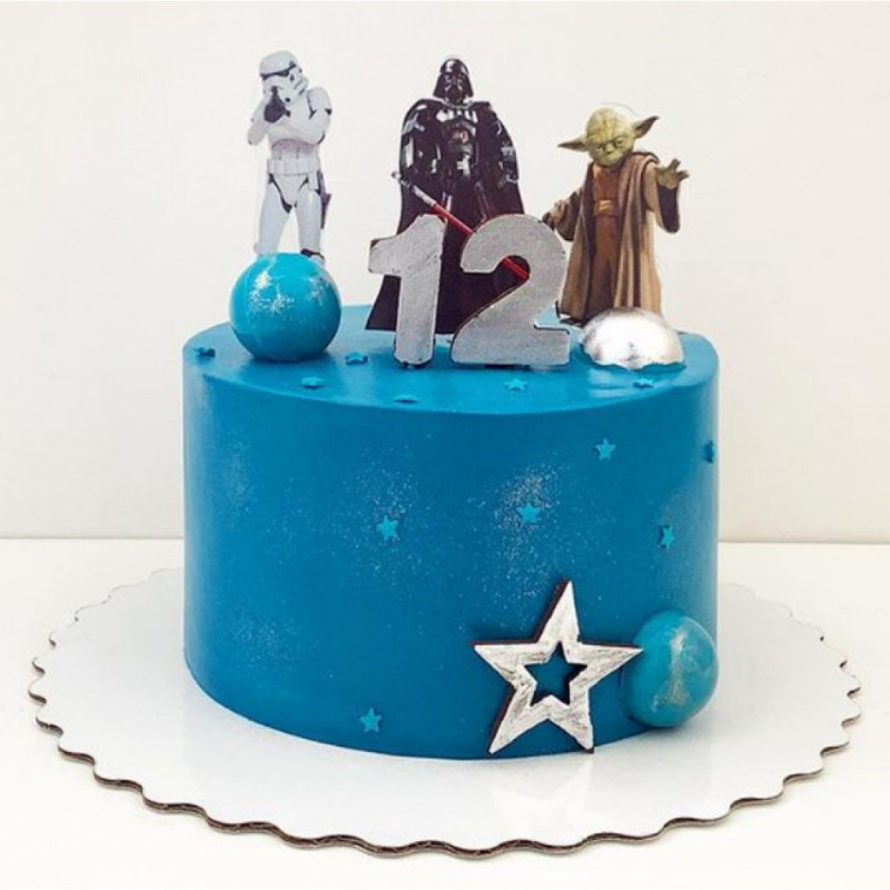 Торт Звездные войны на 12 лет