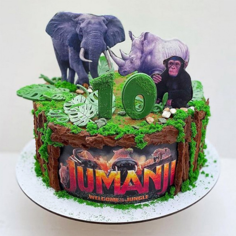 Детский торт Джуманджи