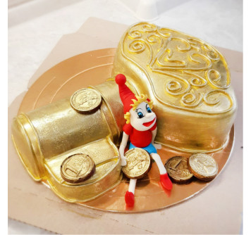 Торт Золотой ключ