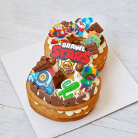 Торт цифра 8