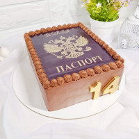 Торт на получение паспорта мальчику