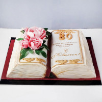 Торт книга 80 лет