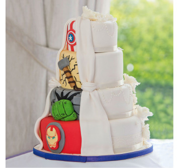 Торт на двойную свадьбу