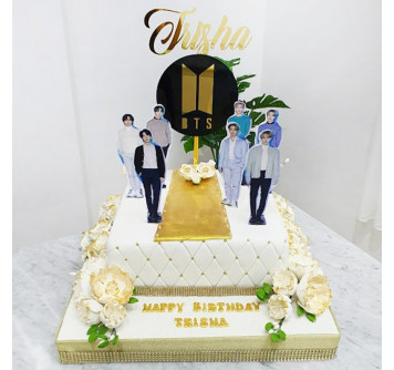 Торт BTS на день рождения