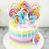 Торт дочке 7 лет