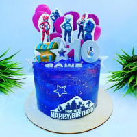 Торт Фортнайт на первый юбилей
