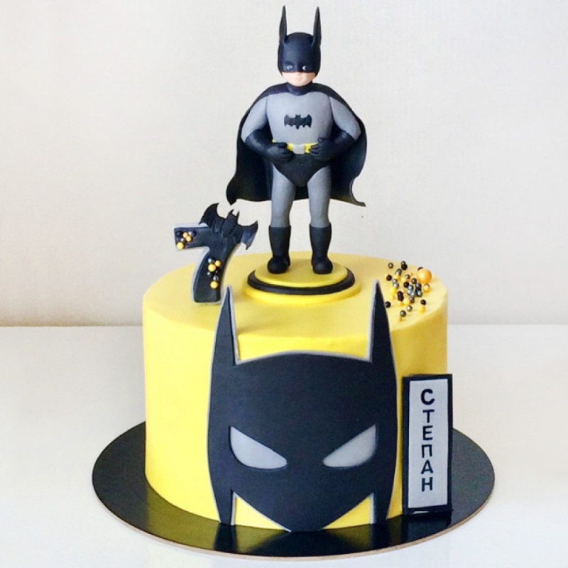 Торт для мальчика Бэтмен
