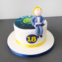 Торт по игре Fallout