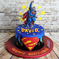 Торт Супермен детский