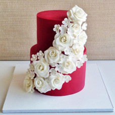 Бархатный торт на свадьбу
