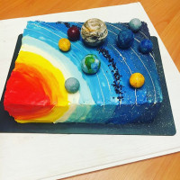 Торт парад планет