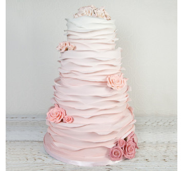 Элитный торт на свадьбу