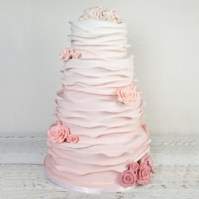 Элитный торт на свадьбу
