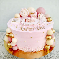 Торт на рождение девочки