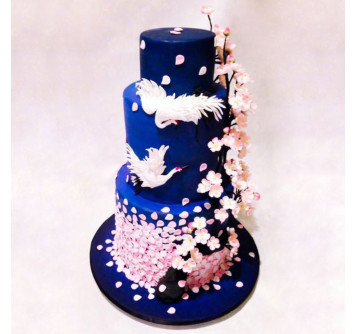 Японский свадебный торт