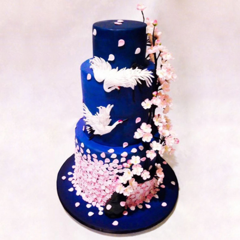 Японский свадебный торт