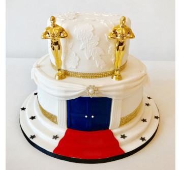 Свадебный торт в стиле Оскар