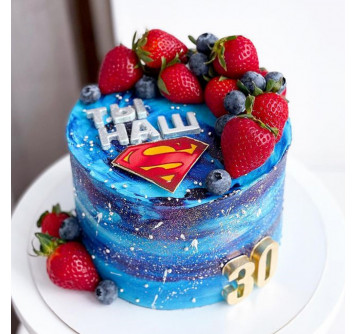 Космический торт Супермен