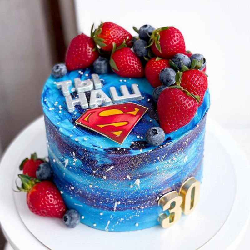Космический торт Супермен