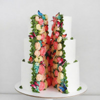 Элитный свадебный торт