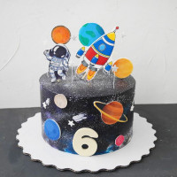 Шоколадный торт космос