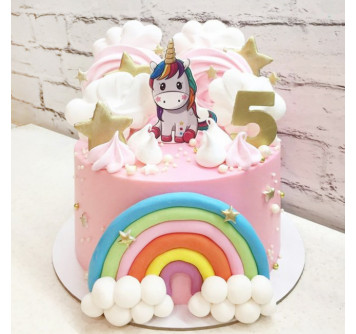 Торт на день рождения 5 лет девочке