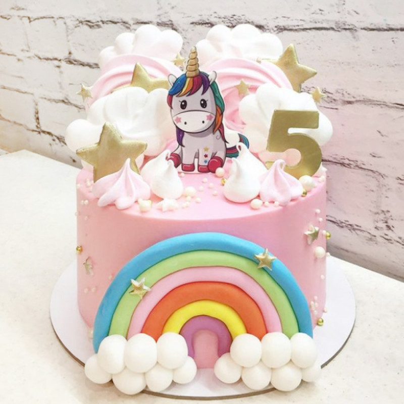 Торт на день рождения 5 лет девочке