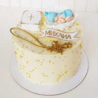 Торт на крестины ребенка