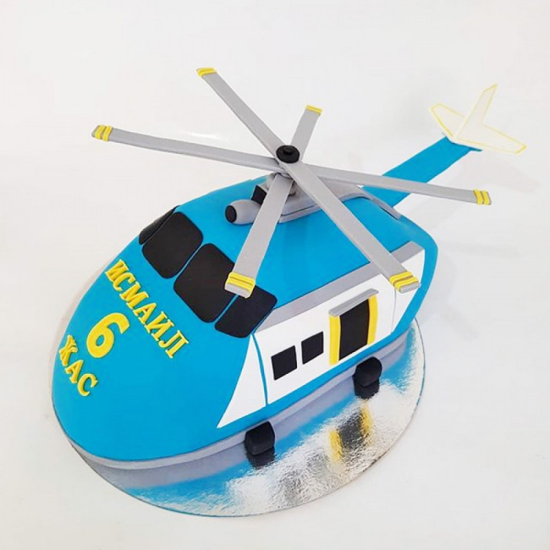 Торт спасательный вертолет