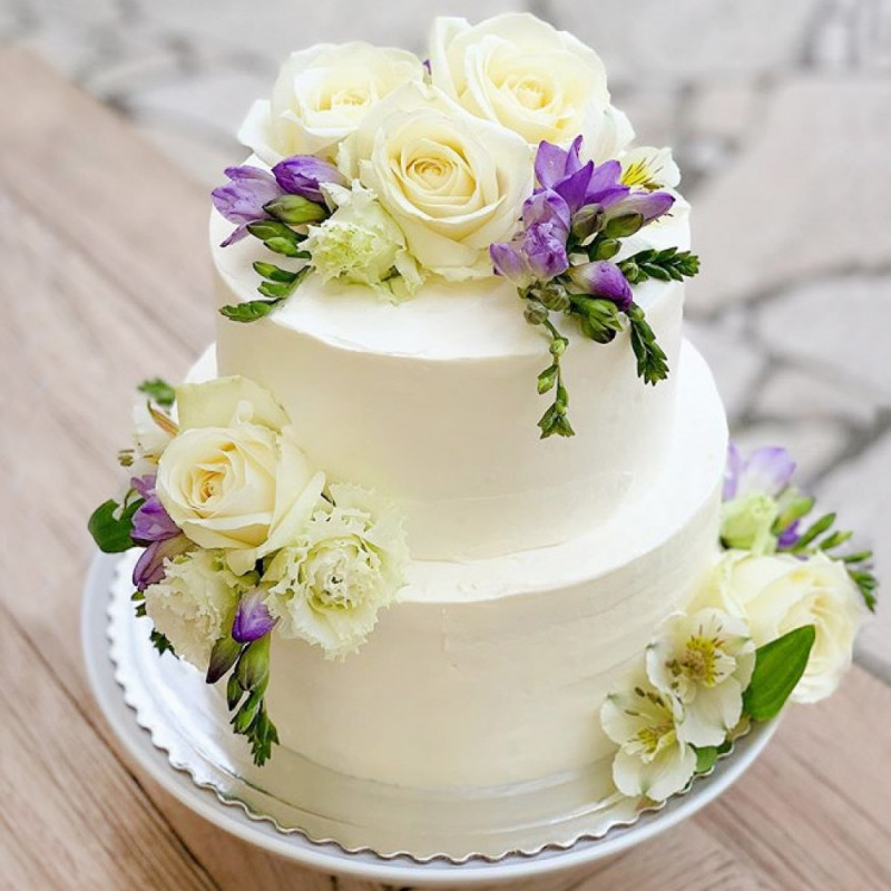 Свадебный торт без глютена