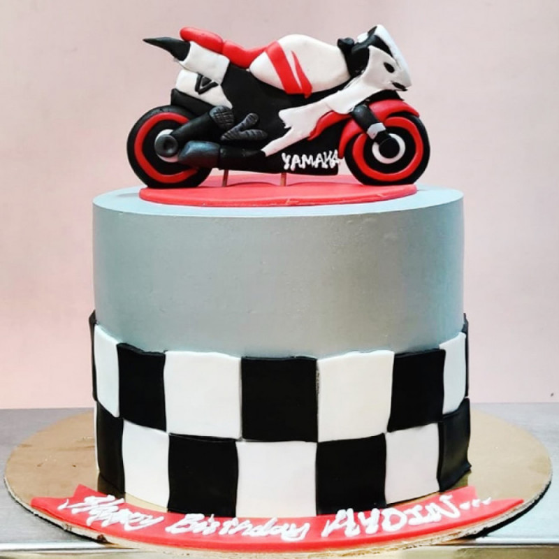 Торт мотоцикл Ямаха