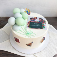 Торт открытка 1 сентября