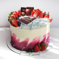 Торт посвященный выходу на пенсию