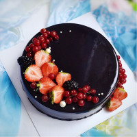 Муссовый торт с клубникой