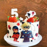 Торт на 5 лет девочке