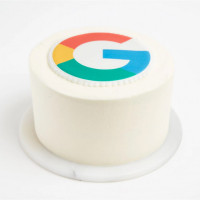 Торт на корпоратив с логотипом