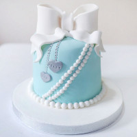 Маленький торт на свадьбу Тиффани