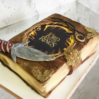 Торт книга Властелин Колец